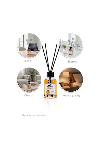 Ilgaz Reed Diffuser Oda Kokusu Bambu Çubuklu Tropikal Mango 110 ML
