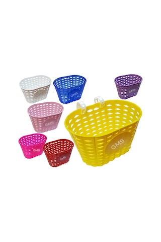 Bisiklet Ön Sepet. Plastik. 16 Ve 20 İnç Çocuk Bisiklet Sepeti Mavi