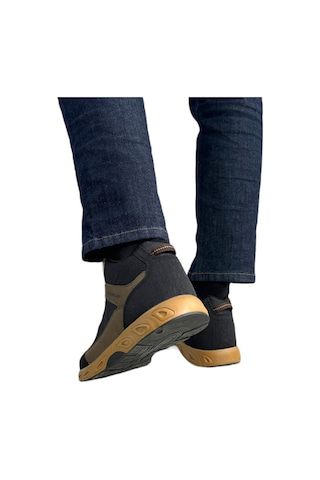 Liger Outdoor Bot Ayakkabı Kışlık Dayanıklı Sağlam Taban Bağcıklı Siyah - Vizon-siyah Siyah