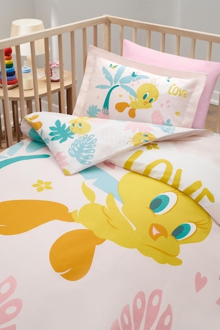 Özdilek Tweety Tropic Bebek Nevresim Takımı Pembe
