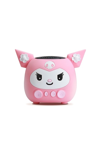 Karikatür Minion Dış Mekan Su Geçirmez Kullanışlı Hoparlör-pembe