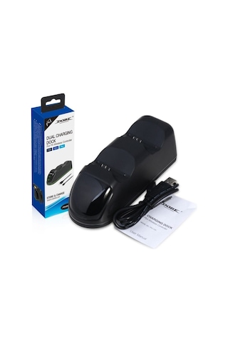 Ps4 Slim Pro Dual Charging Dock Göstergeli Şarj Istasyonu Playstation 4 Göstergeli Pinli Dock Uyumlu