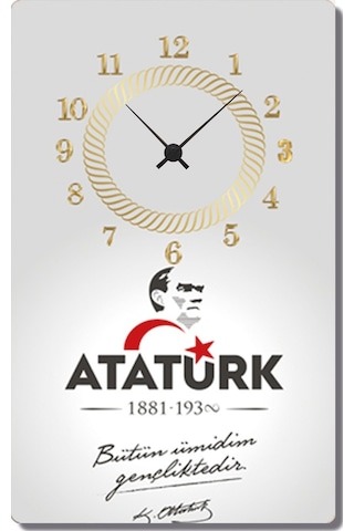 Decorıta Cam Saat | 1881 - 1938 Çok Renkli