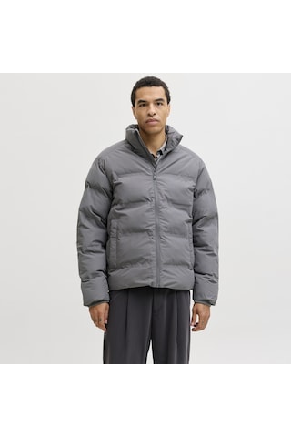 Jack & Jones Erkek Yüksek Dik Yaka Fermuarli Puffer Mont - Soho - 12278750 Castlerock