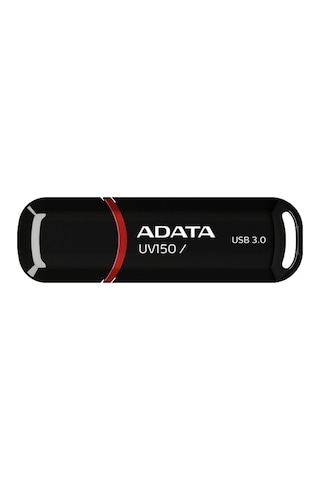 Adata Uv150 Usb Bellek Çubuğu, 64gb, Usb 3.0, Siyah