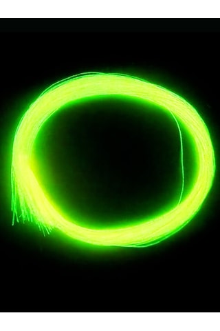 Ea genset Turuncu Fosforlu Karanlıkta Parlayan Glow Uv Çapari Simi