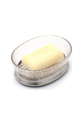 SABUNLUK AKRİLİK,ÇELİK DAMLALI MODEL 12X7X4CM