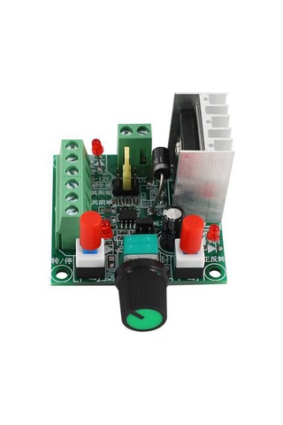 Teltree Adım Motor Sürücü Kontrol Cihazı - Hız Ayarlı İleri/geri Dönüş, Pwm Ve Darbe Üretimi, Basit Tuş Kontrolü