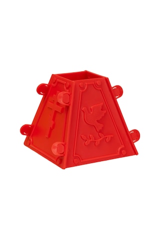 Pasha Paskalya İçin 800 Gr Lor Peyniri Kalıbı - 1 Adet 322242668 KIrmızı