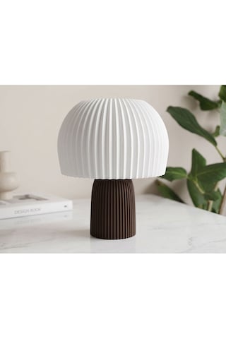 Xena Model - Led Abajur - Masa Lambası - Usb 5v İle Çalışır - Slim Led Aydınlatması Dahildir - Dekoratif Lamba - Renk Seçenekli - Mantar Lamba Çok Renkli
