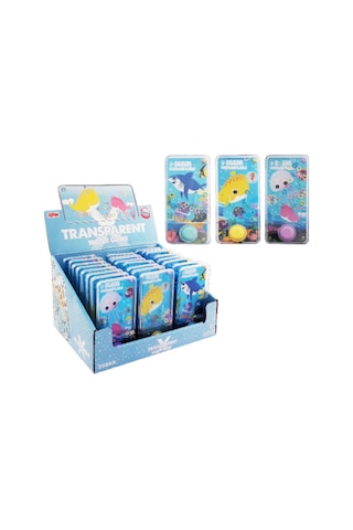 Okyanus Temalı Suda Halka Geçirme Oyunu - Transparent Water Game Balina