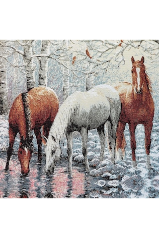 K25-Dokuma Goblen Kırlent Kılıfı