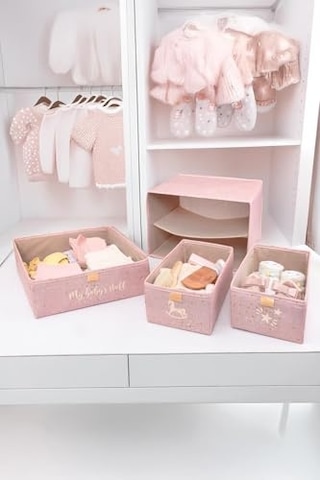 Baby 3 Bölmeli Katlanabilir Çekmece - Bebek Odası Organizeri Diğer