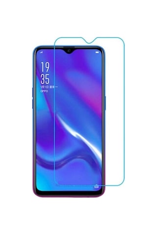 Oppo Rx17 Neo Nano Kırılmaz Cam Ekran Koruyucu Şeffaf