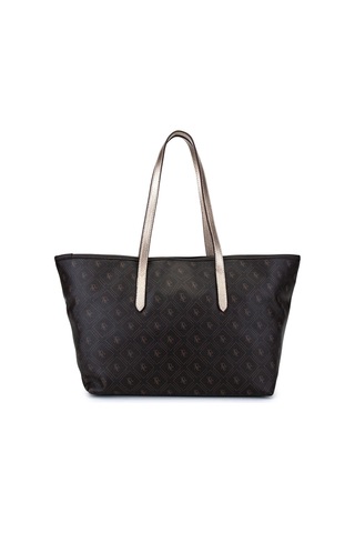 Tamer Tanca Kadın Suni Deri Kahverengi Desen Kol Çantası 743 2341 Bn Cnt Sk25-26 Kahve Gfrj Kahverengi