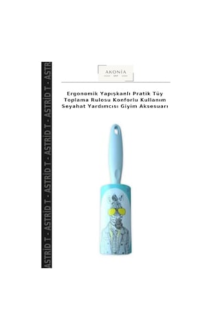 Ergonomik Yapışkanlı Pratik Tüy Toplama Rulosu Konforlu Kullanım Seyahat Yardımcısı Giyim Aksesuarı