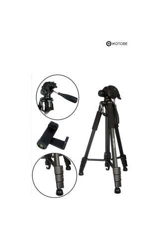 Çantalı Ayarlanabilir Profesyonel Telefon Kamera Sabitleyici Tripod
