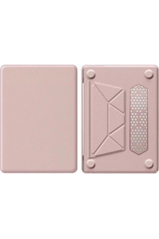 Mey İthalat Macbook Air 15 2024 Macbook Deri Kapak - Pembe