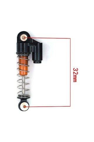 Pazly Yüksek Şok Scx24 Rc Performanslı İçin Geeroyoo Emici Axı90081 Araç Amortisör Alüminyum Adet 4 - Mq