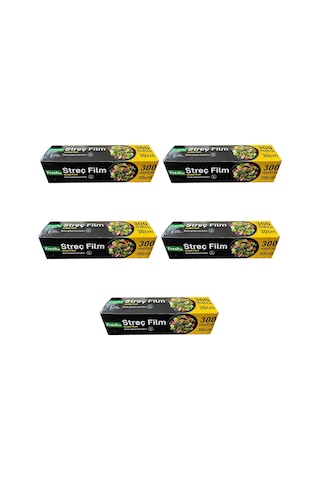 Fresh-Up Şeffaf Mutfak Rulo Streç Film 5 Paket 30 CM x 300 M