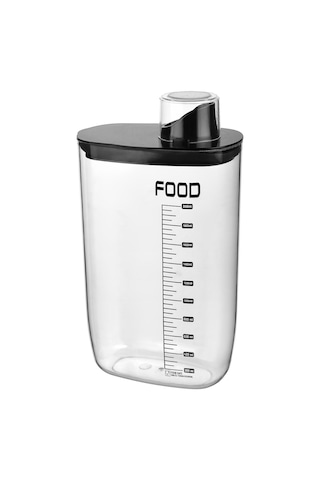 3 Lü Çok Amaçlı Erzak Kabı 2100 Ml Siyah