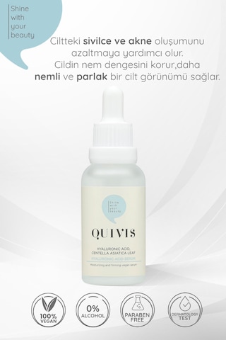 Quivis Hyaluronic Acid Serum 30 ML
