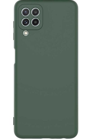 Samsung Uyumlu Galaxy M22 Kılıf Zore Mara Lansman Kapak Koyu Yeşil