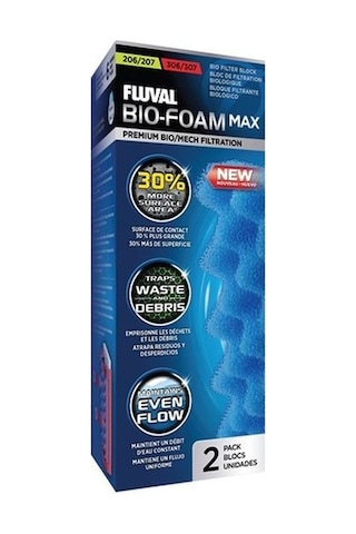 Fluval 206 / 207 306/307 Bio-foam Max 2 Adet
