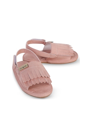 Civil Girls Püsküllü 26- Sandalet - Pembe
