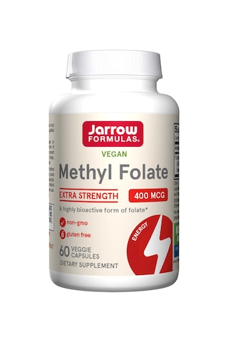Jarrow Formulas Vegan Methyl Folate Enhanced 400 Μg 60 Vegetarian