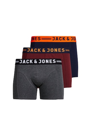 Jack & Jones Jack&Jones Jaclichfield Trunks 3'Lü Erkek Boxer 12113943-741 001