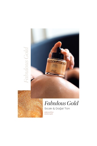 İnce Dokulu, Renkli Ve Işıltılı Vücut Yağı Kundal Satin Glow Shimmer Oil Champagne Rose 73561133