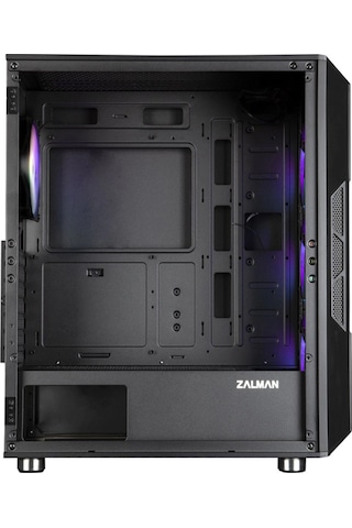 Zalman I3 Neo Black, Megamax, 700w 80+, Mesh Panel, Tempered Glass, 4x120mm Rgb Fan, Atx Gamıng Kasa