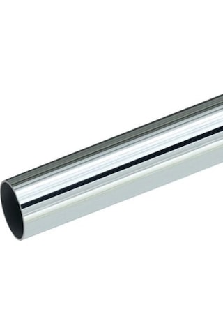 100 Cm Vestiyer İçi Askı Borusu Yuvarlak Metal