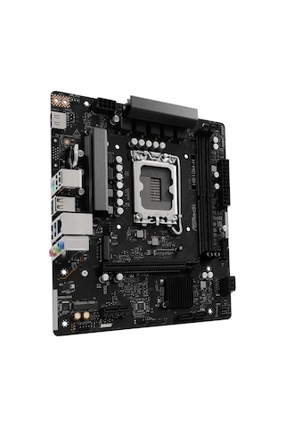 Asrock H810m-h 6400mhz Ddr5 Soket 1851 M.2 Usb 3.2 Hdmı Matx Anakart