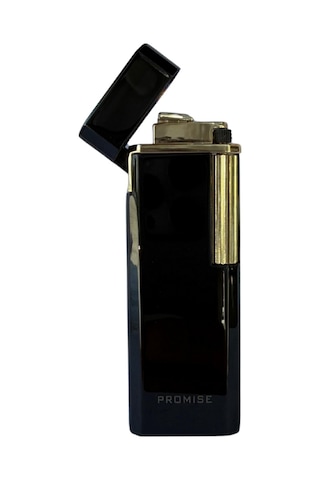 Promise Twiggy Siyah Gold Metal Soft Flame Çakmak