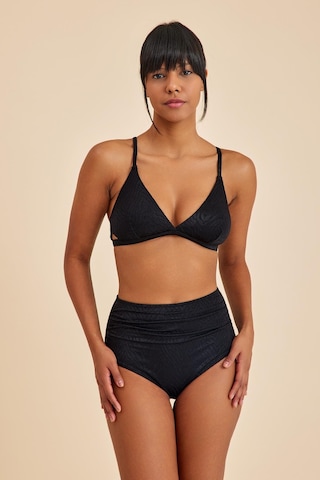 Bali Siyah Yüksek Belli Toparlayıcı Bikini Alt Siyah