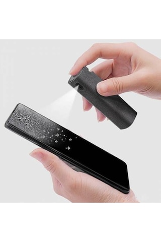 Promomerit Taşınabilir Pembe Antibakteriyel Ekran Temizleyici Sprey