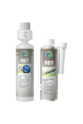 Tunap 987 + 989 Set Adblue Koruma & Dizel Enjektör Temizliği Tunap 987 + 989 Set Adblue Koruma & Dizel Enjektör Temizliği