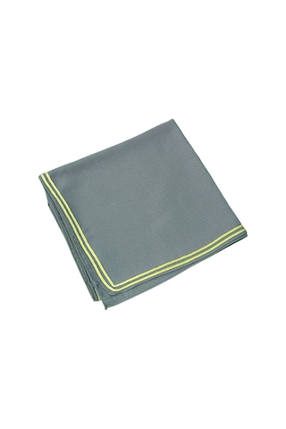 Mim Eşarp Enba Biyeli Medine İpeği Düz Renk Eşarp 100x100 Cm Şıklık Ve Konfor Gri
