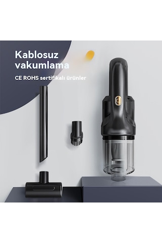 Jian Fan Taşın Kablosuz Elektrikli Süpürge Yşil