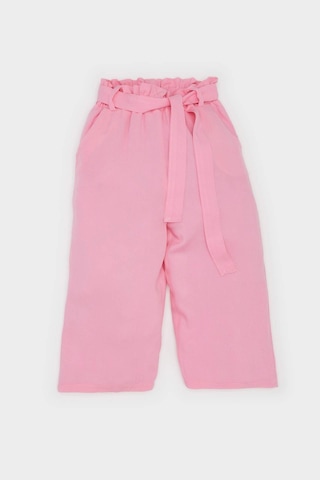 DeFacto Kız Bebek Wide Leg Düz Paça Pantolon E2941A525SPPN164 Pembe