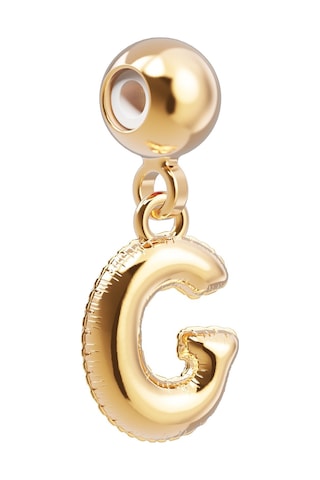Chocli 18 Ayar Altın Kaplama Charm Harf - G Altın