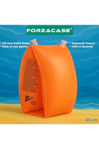 Forzacase Çocuklar için Çift Hava Delikli Şişirilebilir Yüzme Kolluk - Fc1055