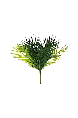 Rkmstore Yapay Çiçek Palmiye Demeti 9 Dallı Areka Yapay Bitki Salon Çiçeği 9 Yaprak 50cm Saksı Dahil Değildir Çok Renkli