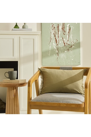 Karaca Home Dipsy Dolgulu Kırlent 35x50 Cm Haki Haki