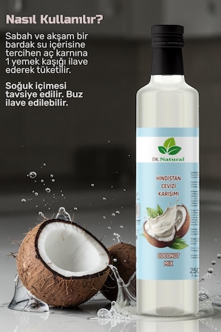 Hindistan Cevizi Karışımı 250 Ml Şurup Coconut Mix