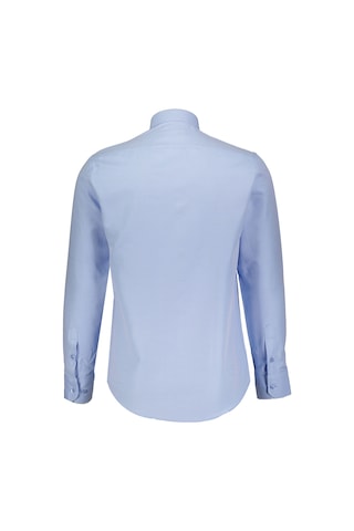 Finesuits Erkek Oxford Gömlek 2422103012.oxs Mavi