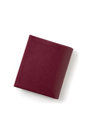 Axel Erkek Deri İnce Tasarım Cüzdan Bordo