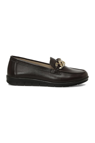Polaris 105403.z6fx Kahverengi Kadın Loafer 000000000102202586 Kahverengi